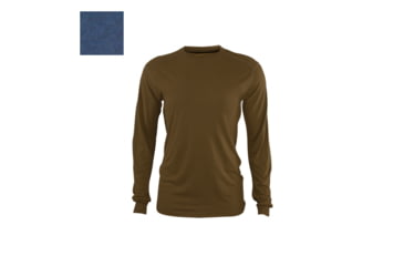 Image of DRIFIRE FR Ultra Lightweight Long Sleeve Tee - Womens, Navy Blue, Extra Large, DF4-505LSW-NB-XL
