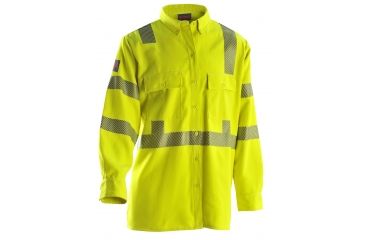 Image of Drifire Hi Viz Utility Shirt, Woven,  L 20000166-HY-L