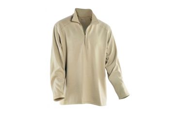 Image of Drifire Mock-Zip Fleece Sweat Shirt Desert Sand XL 20000100-DS-XL