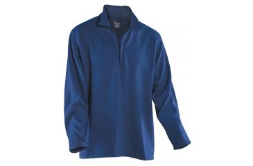 Image of Drifire Mock-Zip Fleece Sweat Shirt Navy Blue M 20000100-NB-M