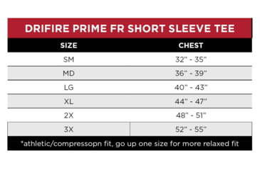 Image of DRIFIRE Prime FR Mid-Weight Soft Compression Short Sleeve Tee - Mens, Tan 499, 2XL, DF2-MIL-762-PTS-TN-2X