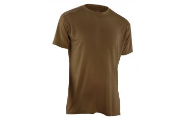 Image of Drifire Ultra Lightweight Short Sleeve Tee Coyote Brown S 20000168-CB-S