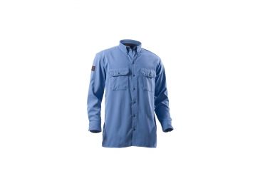 Image of Drifire Utility Shirt, Woven,  Medium Blue XL 20000105-MB-XL