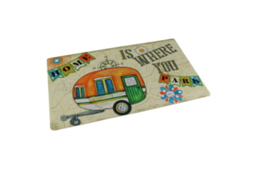 Image of Drymate Kitchen Dry Mat - 12in x 20in, Home Is Where You Park, RVM1220HIWYP