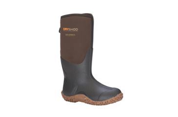 Image of Dryshod Barnstormer Hi Farm Boot - Women's, Brown/Peanut, 10 BSM-WH-BR-010