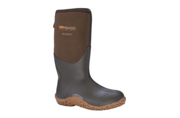 Image of Dryshod Barnstormer Hi Rugged Farm Boot - Men's, Gum Brown/Peanut, 10 BSM-MH-BR-010