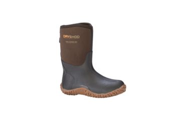 Image of Dryshod Barnstormer Mid Farm Boot - Women's, Gum Brown/Peanut, 7 BSM-WM-BR-007