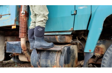 Image of Dryshod Big Bobby Mid Work Boot - Mens, Black/Grey, 15, BBB-MM-BK-015