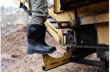 Image of Dryshod Big Bobby Mid Work Boot - Mens, Black/Grey, 15, BBB-MM-BK-015