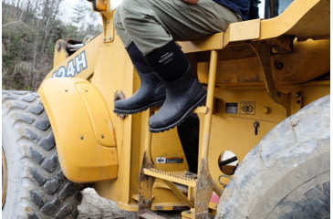 Image of Dryshod Big Bobby Mid Work Boot - Mens, Black/Grey, 15, BBB-MM-BK-015