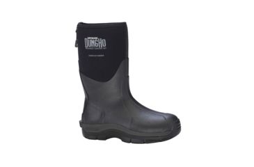 Image of Dryshod Dungho Mid Tough Boots - Men's, Black/Grey, 9 DNG-MM-BK-009