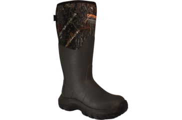 Image of Dryshod Evalusion Max Gusset Hunting Boots - Mens, Camo/Bark, 13, EVG-MH-CM-13