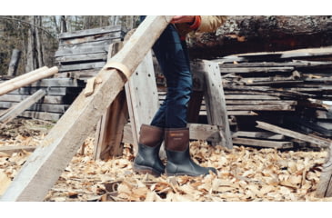 Image of Dryshod Haymaker Mid Farm Boot - Mens, Brown/Peanut, 10, HAY-MM-BR-010