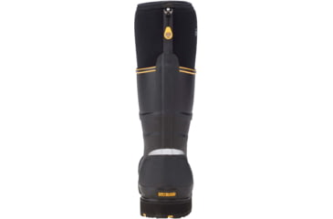 Image of Dryshod Steel-Toe Max Hi Protective Work Boot - Mens, Black/Yellow, 10, STM-UH-BK-010