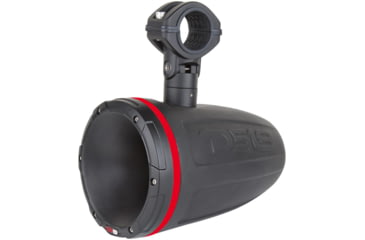 Image of DS18 HYDRO 1.75in Driver Wakeboard Pod Tower Speaker w/RGB LED Lights - 900W - Single, Matte Black, NXL-DTBK