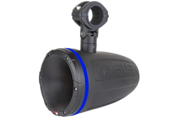 Image of DS18 HYDRO 1.75in Driver Wakeboard Pod Tower Speaker w/RGB LED Lights - 900W - Single, Matte Black, NXL-DTBK