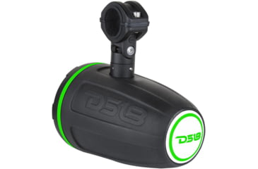 Image of DS18 HYDRO 1.75in Driver Wakeboard Pod Tower Speaker w/RGB LED Lights - 900W - Single, Matte Black, NXL-DTBK