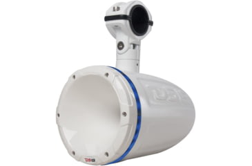 Image of DS18 HYDRO 1.75in Driver Wakeboard Pod Tower Speaker w/RGB LED Lights - 900W - Single, White, NXL-DTW