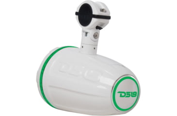 Image of DS18 HYDRO 1.75in Driver Wakeboard Pod Tower Speaker w/RGB LED Lights - 900W - Single, White, NXL-DTW