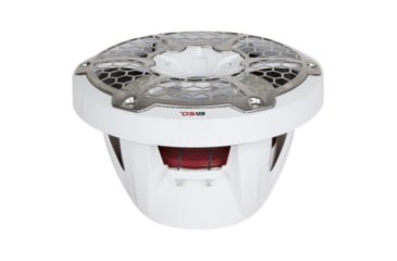 Image of DS18 HYDRO 10in Subwoofer w/RGB Lights - 600W, Single, White, NXL-10SUB
