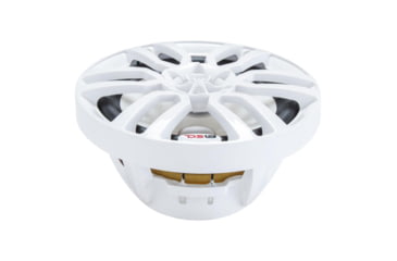 Image of DS18 HYDRO 6.5in 2-Way Marine Speakers w/RGB LED Lights 300W, White, NXL-6