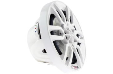 Image of DS18 HYDRO 6.5in 2-Way Marine Speakers w/RGB LED Lights 300W, White, NXL-6