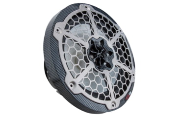 Image of DS18 HYDRO 6.5in 2-Way Marine Speakers w/RGB LED Lights 375W, Black Carbon Fiber, CF-65