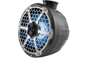 Image of DS18 HYDRO 6.5in Ultra Slim Wakeboard Pod Tower Speaker w/RGB LED Lights - 375W, Black Carbon Fiber, CF-PS6