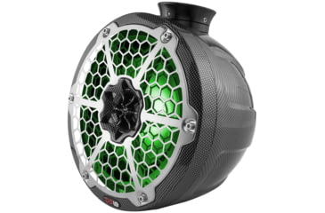 Image of DS18 HYDRO 6.5in Ultra Slim Wakeboard Pod Tower Speaker w/RGB LED Lights - 375W, Black Carbon Fiber, CF-PS6