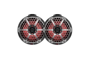Image of DS18 HYDRO 6.5in Ultra Slim Wakeboard Pod Tower Speaker w/RGB LED Lights - 375W, Black Carbon Fiber, CF-PS6
