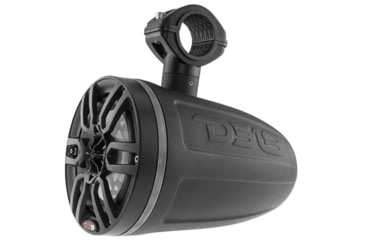 Image of DS18 HYDRO 6.5in Wakeboard Pod Tower Speaker w/RGB LED Lights - 300W, Matte Black, NXL-6TPBK