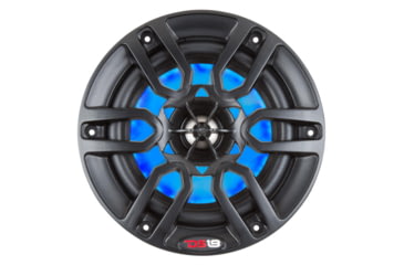Image of DS18 HYDRO 8in 2-Way Marine Speakers w/RGB LED Lights 375W, Matte Black, NXL-8BK