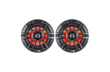 Image of DS18 HYDRO 8in 2-Way Marine Speakers w/RGB LED Lights 375W, Matte Black, NXL-8BK
