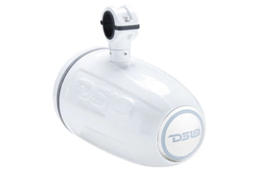 Image of DS18 HYDRO 8in 2-Way Wakeboard Pod Tower Speakers w/1in Compression Driver &amp; RGB LED Lights - 540W, White, NXL-8TPWNEO