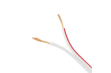 Image of DS18 HYDRO Marine Grade OFC Speaker Wire 16 GA - 150ft Roll, White/Red, MOFC16GA150SW