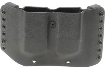 Image of DSG Arms Alpha Double Mag Carrier for 9/40 Double Stack Mags, Black, Right Hand DSG-1015-0001
