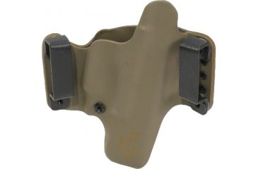 Image of DSG Arms HR Glock 43 Holster, E2 Tan, Left Hand, DSG-1221-0038
