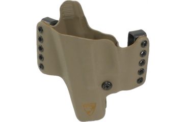 Image of DSG Arms HR Glock 43 Holster, E2 Tan, Left Hand, DSG-1221-0038