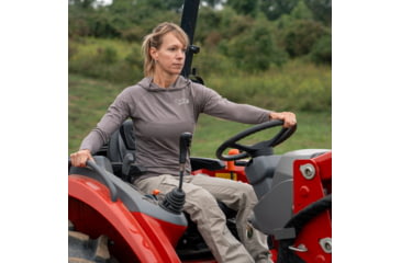 Image of DSG Outerwear Long Sleeve Hooded Bamboo Shirt - Womens, Stone, Small, 517329