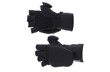 Image of DSG Outerwear Sherpa Fleece Flip Top Mitten - Womens, Black, Extra Large, 518630