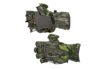 Image of DSG Outerwear Sherpa Fleece Flip Top Mitten - Womens, Mossy Oak Obsession, Extra Small, 518494