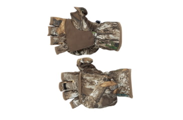Image of DSG Outerwear Sherpa Fleece Flip Top Mitten - Womens, Realtree Edge, Extra Small, 518340