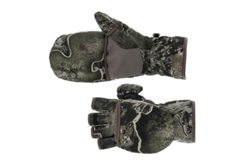 Image of DSG Outerwear Sherpa Fleece Flip Top Mitten - Womens, Realtree Excape, Large, 518425