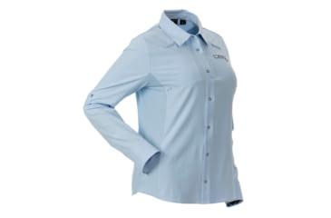 Image of DSG Outerwear Victoria Snap-up Shirt- Womens, Glacier, Small, 50088