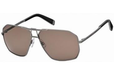 Image of DSquared DQ0057 Sunglasses - Shiny Gun Metal Frame Color