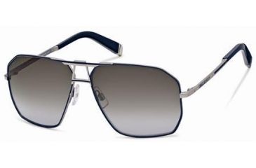 Image of DSquared DQ0057 Sunglasses - Shiny Light Ruthenium Frame Color