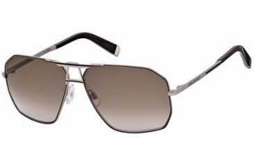 Image of DSquared DQ0057 Sunglasses - Shiny Light Ruthenium Frame Color