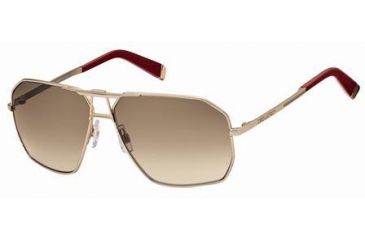 Image of DSquared DQ0057 Sunglasses - Shiny Rose Gold Frame Color