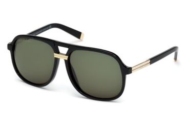 Image of DSquared DQ0071 Sunglasses - Shiny Black Frame Color