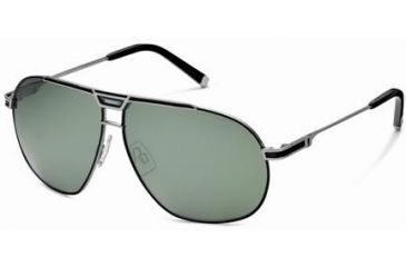 Image of DSquared DQ0073 Sunglasses - Shiny Black Frame Color, Green Mirror Lens Color